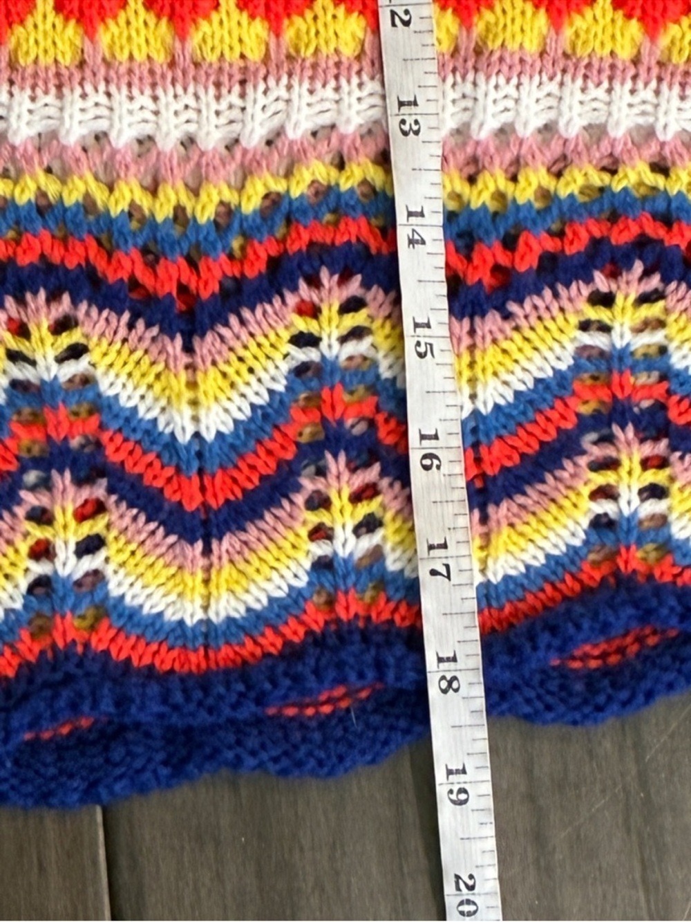 Beginning Boutique Bold and Beautiful Crochet Sweater - Size Small/Medium - Picture 12 of 14